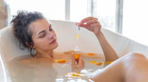 Aromaterapia em banheiras